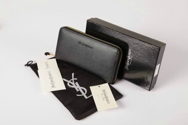 YSL zippy wallet 241153 black